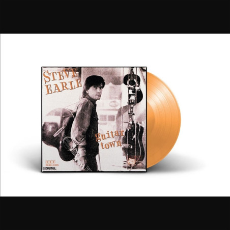 Earle, Steve - Guitar Town - LP (Orange Vinyl Edition)