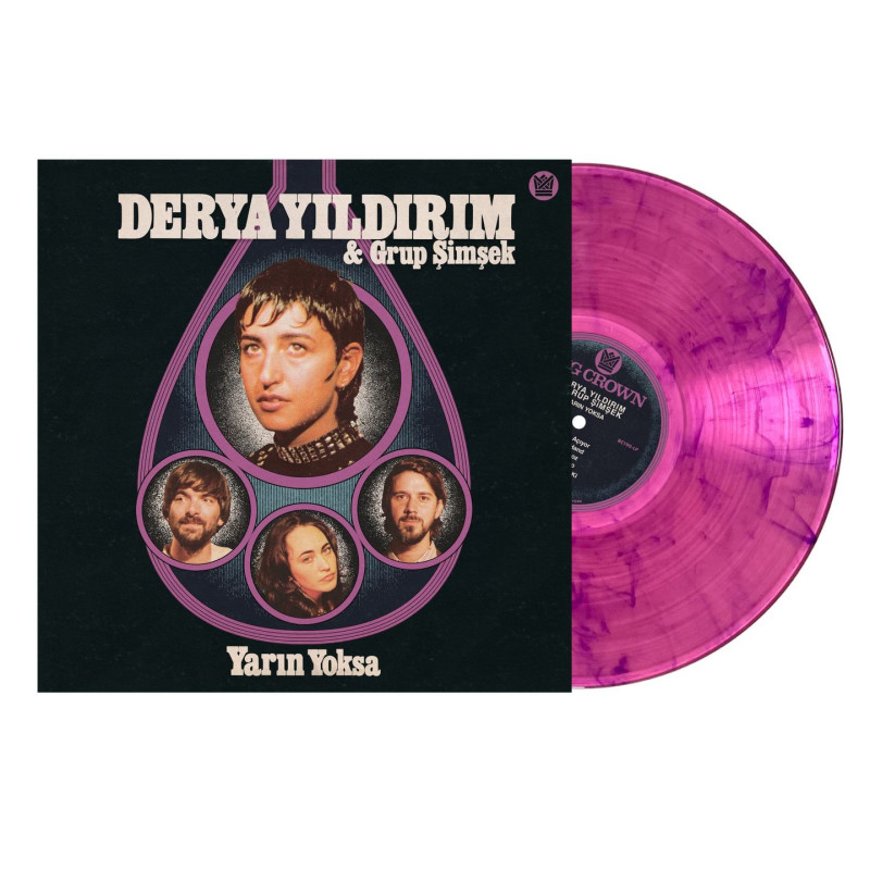 Yildirim, Derya - Yarin Yoksa - LP (Clear Pink Purple Smoke Vinyl Edition)