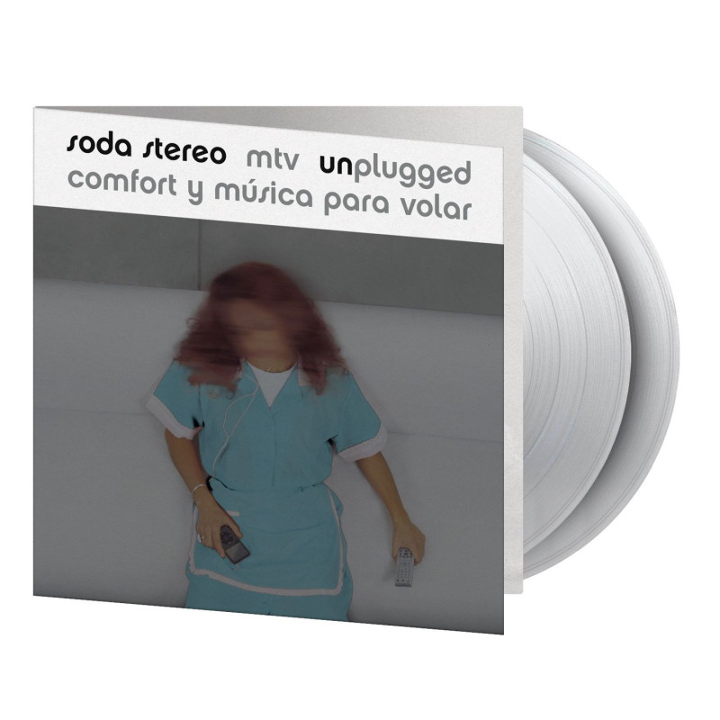 Soda Stereo - MTV Unplugged: Comfort Y Música Para Volar - 2 LPs 180 Gr. (Crystal Clear Vinyl Edition)