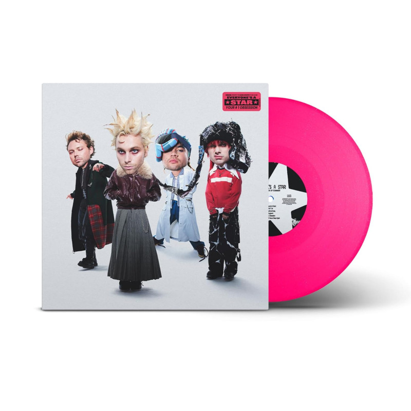 5 Seconds Of Summer - Everyone's A Star ! - LP (Hot Pink Glitter Vinyl Edition)