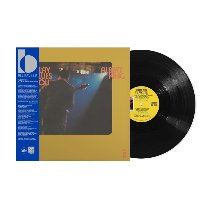 King, Albert - I'll Play The Blues For You - LP 180 Gr. (OBC-Craft Bluesville Vinyl Series)